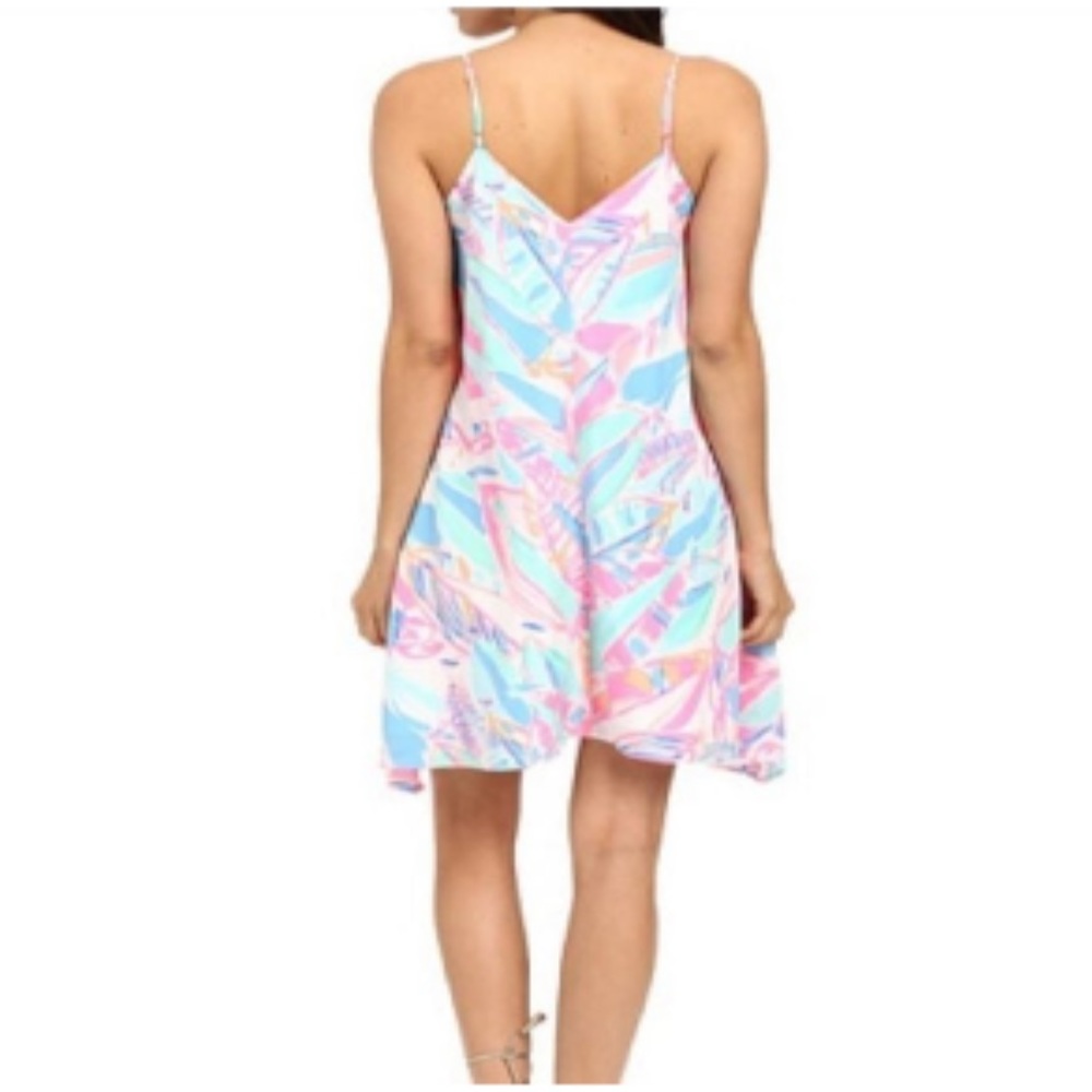 Lilly Pulitzer clara silk abstract printed slip dress - Picture 3 of 16